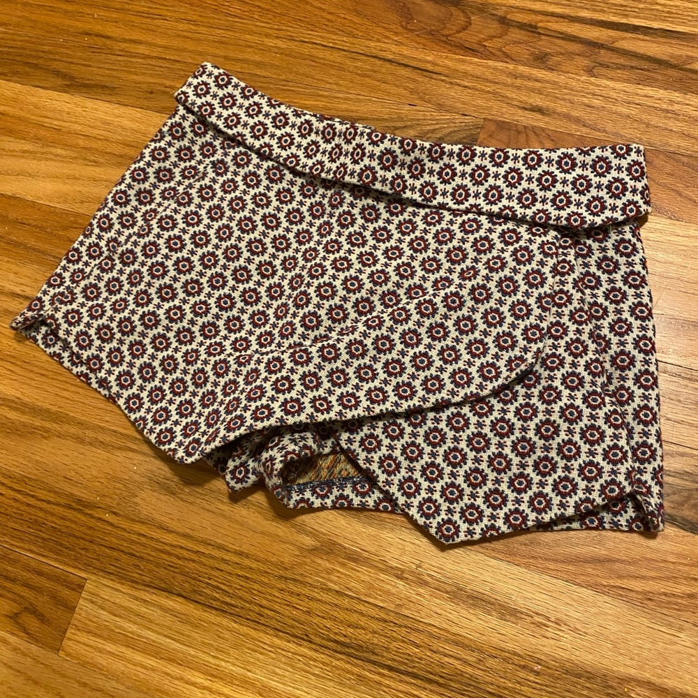 Zara upholstery skort